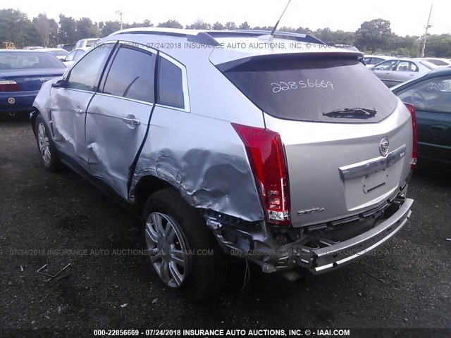 3GYFNFEYXAS518506 - 2010 CADILLAC SRX PREMIUM COLLECTION SILVER photo 3