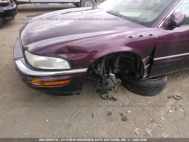 1G4CU541044111529 - 2004 BUICK PARK AVENUE ULTRA MAROON photo 6