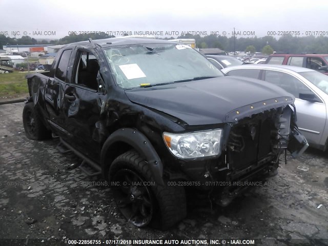 5TFUW5F15CX242789 - 2012 TOYOTA TUNDRA DOUBLE CAB SR5 BLACK photo 1