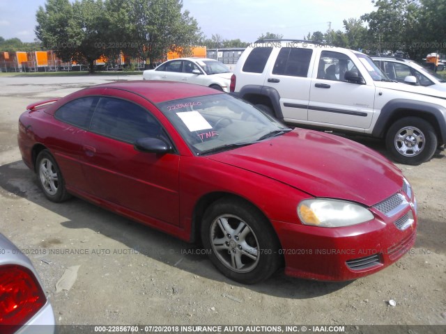 4B3AG42G94E123967 - 2004 DODGE STRATUS SXT RED photo 1