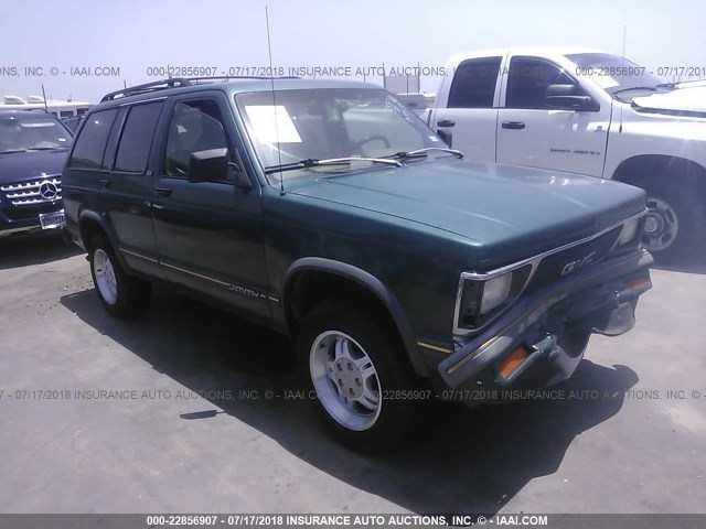 1GKCS13Z2P2508139 - 1993 GMC S15 JIMMY GREEN photo 1