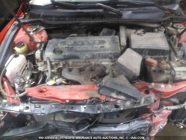 4T1BE46K97U074767 - 2007 TOYOTA CAMRY NEW GENERAT CE/LE/XLE/SE MAROON photo 10
