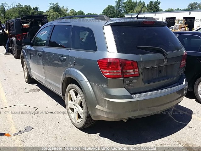 3D4PH5FV7AT283401 - 2010 DODGE JOURNEY SXT SILVER photo 3