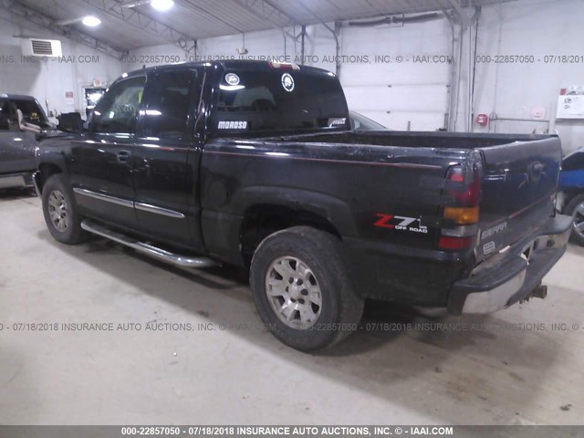 1GTEK19T76Z115685 - 2006 GMC NEW SIERRA K1500 BLACK photo 3