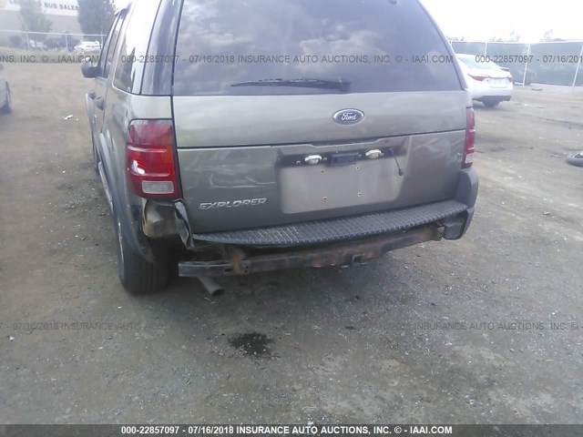 1FMDU72K24UA24159 - 2004 FORD EXPLORER XLS/XLS SPORT BROWN photo 6