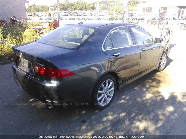 JH4CL96817C008086 - 2007 ACURA TSX GRAY photo 4