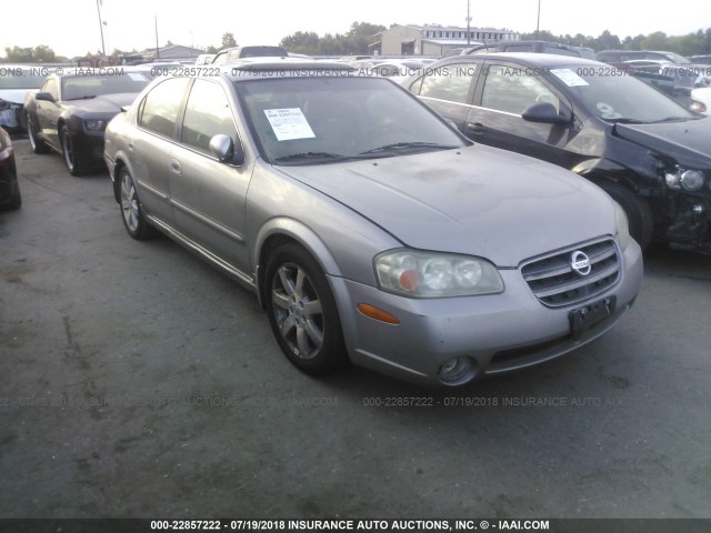 JN1DA31A72T324171 - 2002 NISSAN MAXIMA GLE/SE GRAY photo 1