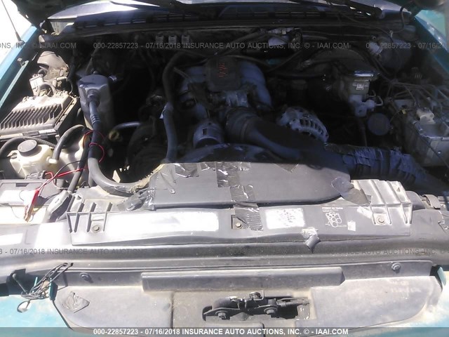 1GKDT13W2S2510554 - 1995 GMC JIMMY TEAL photo 10