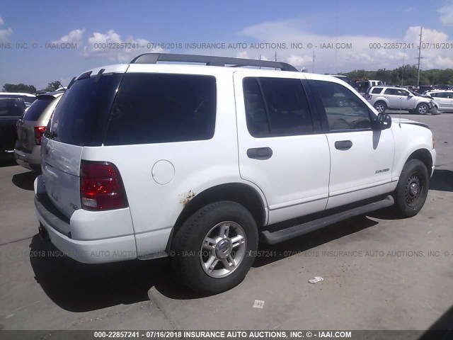 1FMDU73W15UA34085 - 2005 FORD EXPLORER XLT/XLT SPORT/NBX 白色 照片 4
