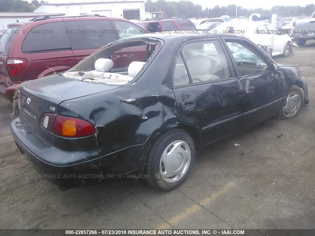 2T1BR12E9XC172427 - 1999 TOYOTA COROLLA VE/CE/LE 绿色 照片 4