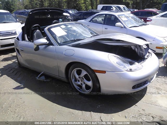 WP0CB29842U660789 - 2002 PORSCHE BOXSTER S SILVER photo 1