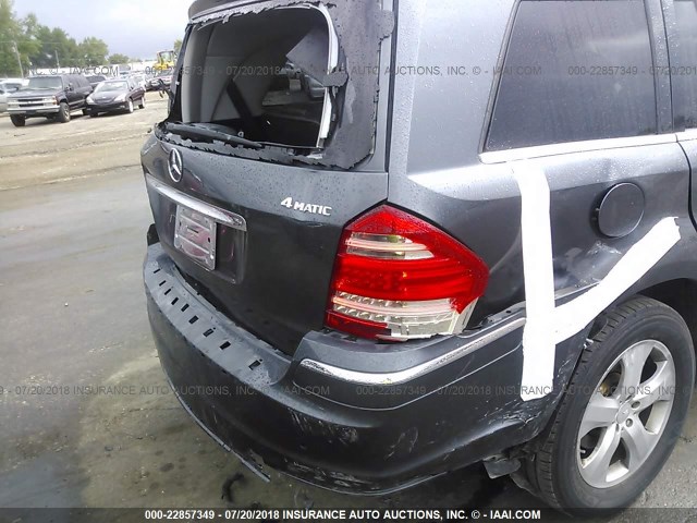 4JGBF7BE4BA719642 - 2011 MERCEDES-BENZ GL 450 4MATIC GRAY photo 6