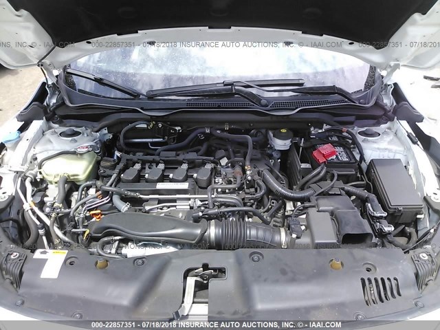 2HGFC1F76GH645416 - 2016 HONDA CIVIC EXL 白色 照片 10