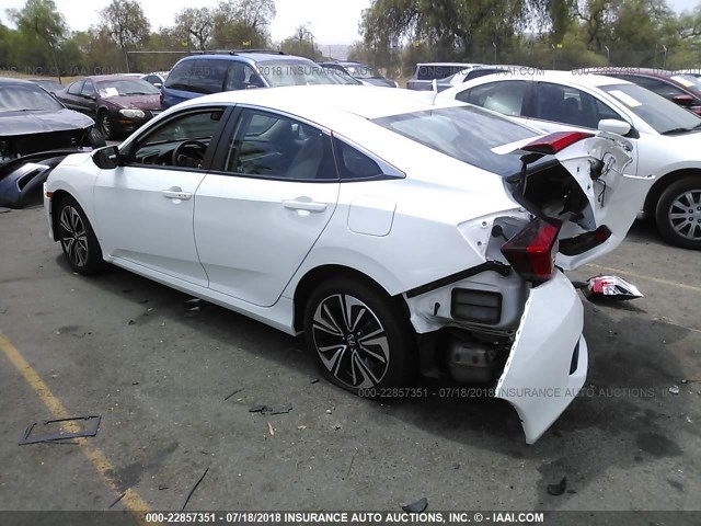 2HGFC1F76GH645416 - 2016 HONDA CIVIC EXL 白色 照片 3