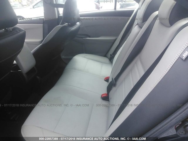 4T1BF1FK3GU598377 - 2016 TOYOTA CAMRY LE/XLE/SE/XSE BLACK photo 8