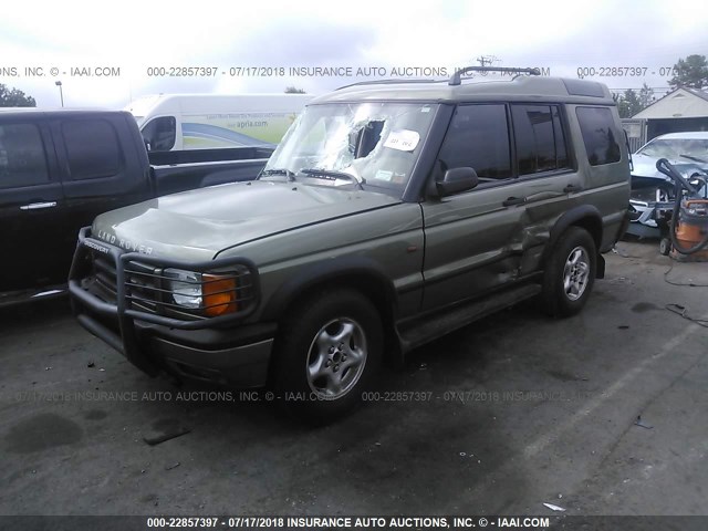 SALTY12441A730252 - 2001 LAND ROVER DISCOVERY II SE GREEN photo 2