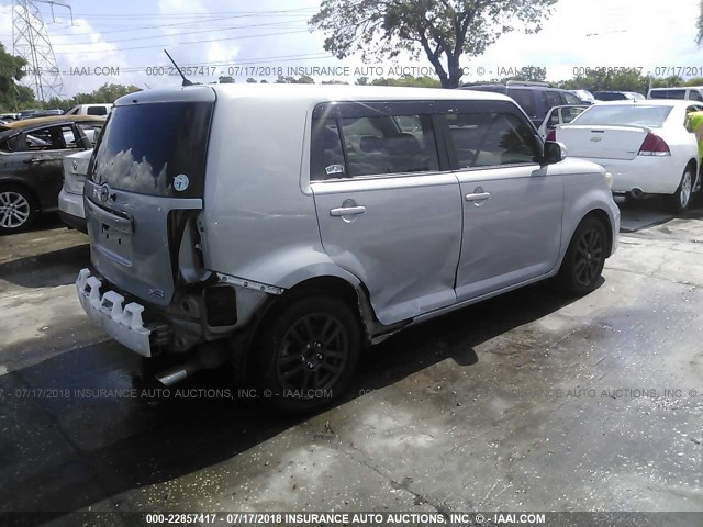 JTLZE4FE1DJ040546 - 2013 TOYOTA SCION XB Grau Foto 4