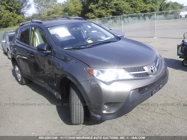 JTMZFREV7FD069039 - 2015 TOYOTA RAV4 LE Dark Brown photo 1