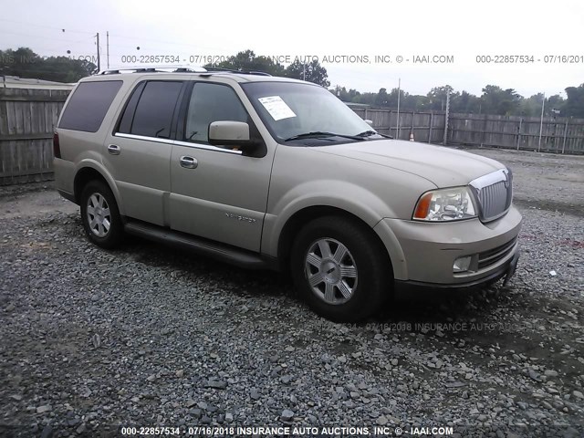 5LMFU28525LJ11495 - 2005 LINCOLN NAVIGATOR TAN photo 1