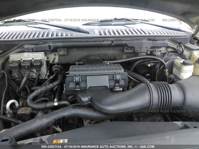 5LMFU28525LJ11495 - 2005 LINCOLN NAVIGATOR TAN photo 10