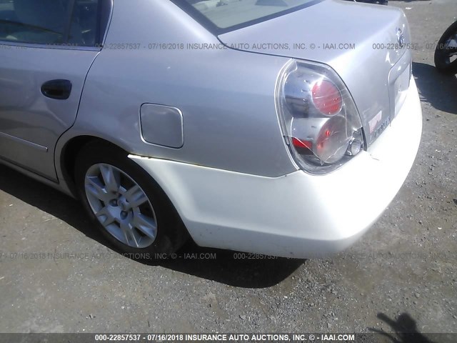 1N4AL11D35C289003 - 2005 NISSAN ALTIMA S/SL SILVER photo 6