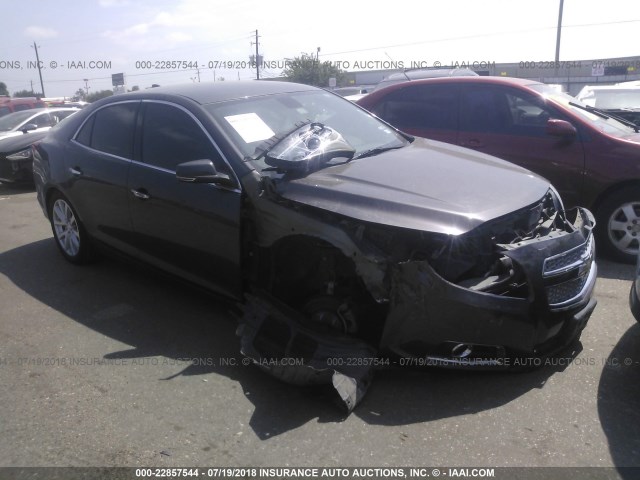 1G11H5SA2DF251579 - 2013 CHEVROLET MALIBU LTZ 灰色 照片 1