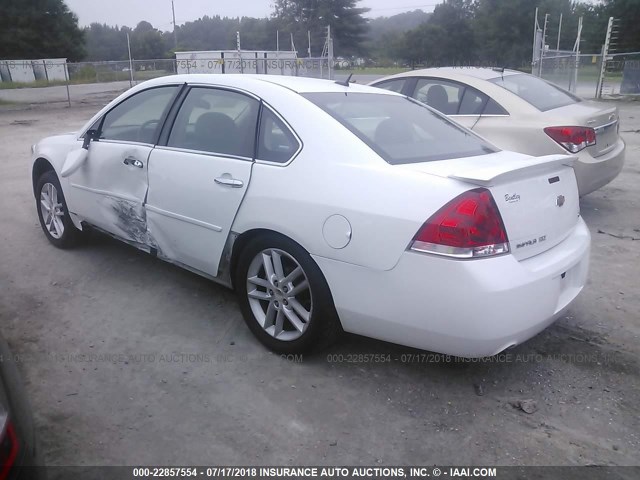 2G1WC5E38E1188076 - 2014 CHEVROLET IMPALA LIMITED LTZ WHITE photo 3