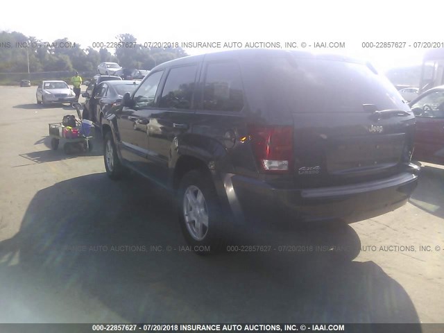 1J8GR48KX7C634547 - 2007 JEEP GRAND CHEROKEE LAREDO/COLUMBIA/FREEDOM 海军蓝 照片 3