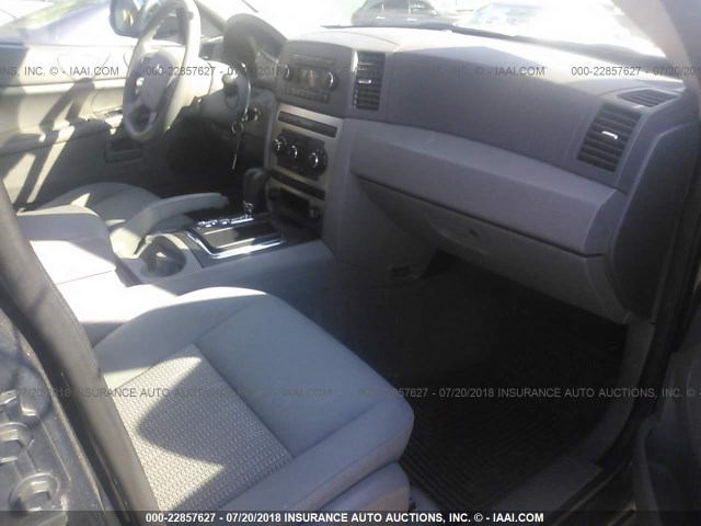 1J8GR48KX7C634547 - 2007 JEEP GRAND CHEROKEE LAREDO/COLUMBIA/FREEDOM 海军蓝 照片 5