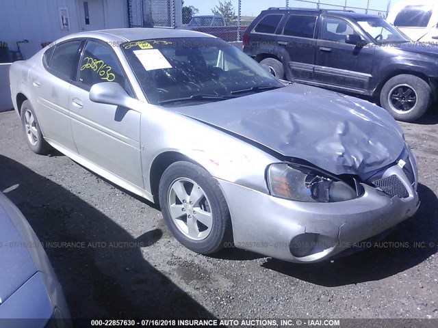 2G2WP552281102949 - 2008 PONTIAC GRAND PRIX Արծաթագույն լուսանկար 1