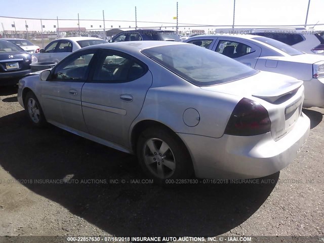 2G2WP552281102949 - 2008 PONTIAC GRAND PRIX Արծաթագույն լուսանկար 3
