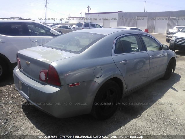 1G1ZG57K794237509 - 2009 CHEVROLET MALIBU LS Açıq mavi foto 4