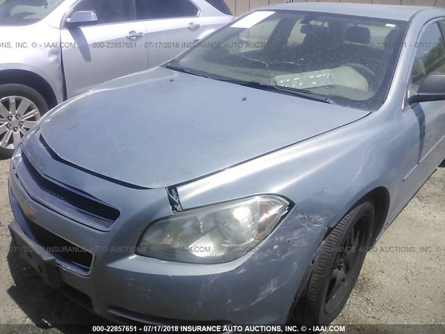 1G1ZG57K794237509 - 2009 CHEVROLET MALIBU LS Açıq mavi foto 6