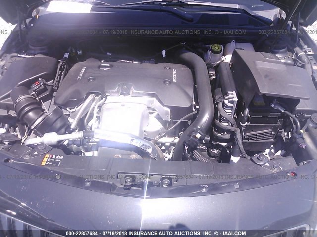 2G4GK5EX9G9104784 - 2016 BUICK REGAL GRAY photo 10