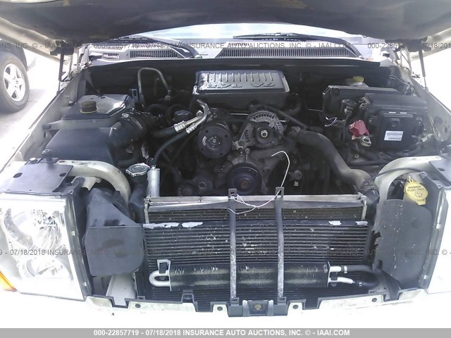 1J8HG48K36C163172 - 2006 JEEP COMMANDER WHITE photo 10