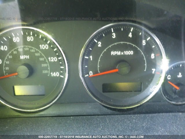 1J8HG48K36C163172 - 2006 JEEP COMMANDER WHITE photo 7