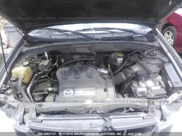 4F2CZ06123KM52656 - 2003 MAZDA TRIBUTE ES 灰色 照片 10