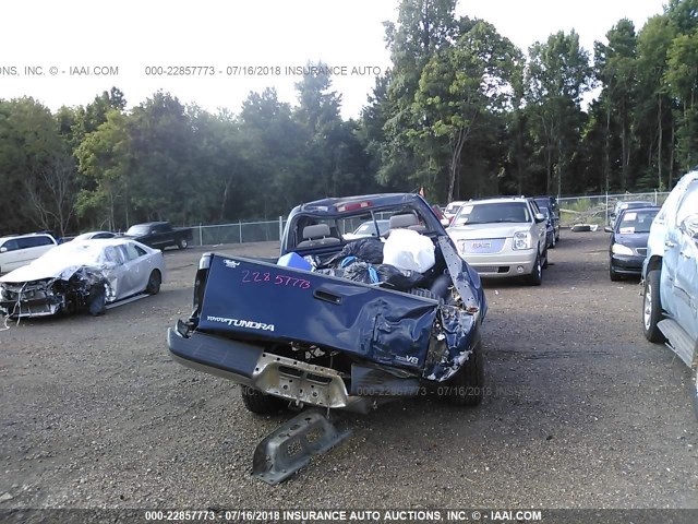 5TBRT341X3S336364 - 2003 TOYOTA TUNDRA ACCESS CAB SR5 BLUE photo 6