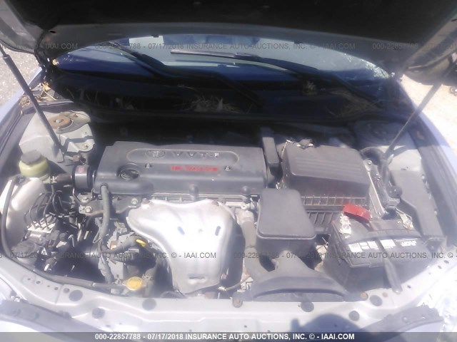 4T1BE46K07U641979 - 2007 TOYOTA CAMRY NEW GENERAT CE/LE/XLE/SE SILVER photo 9