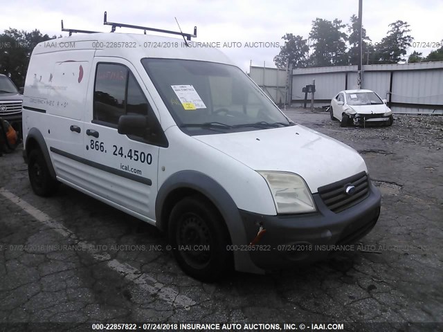 NM0LS7AN6AT025492 - 2010 FORD TRANSIT CONNECT XL WHITE photo 1