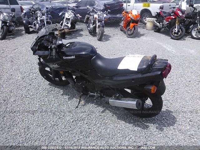 JKAEXVD1X9A115224 - 2009 KAWASAKI EX500 D BLACK photo 3