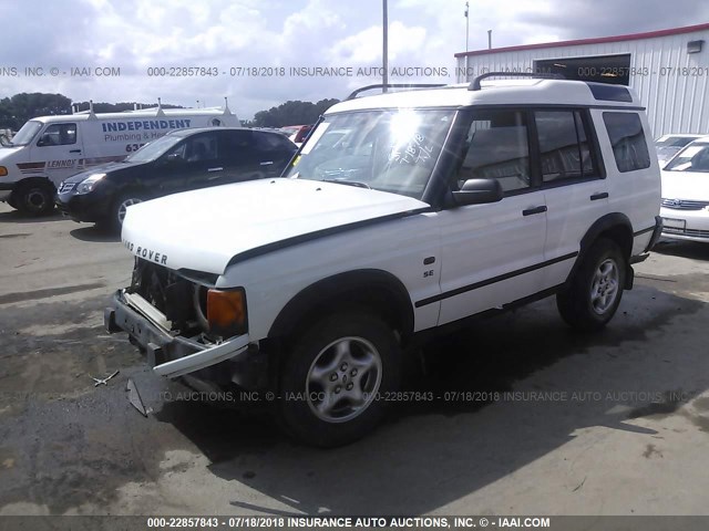 SALTY12431A715774 - 2001 LAND ROVER DISCOVERY II SE WHITE photo 2