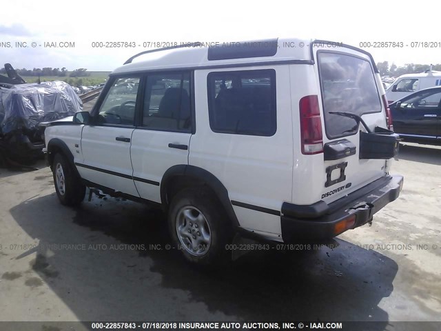 SALTY12431A715774 - 2001 LAND ROVER DISCOVERY II SE WHITE photo 3