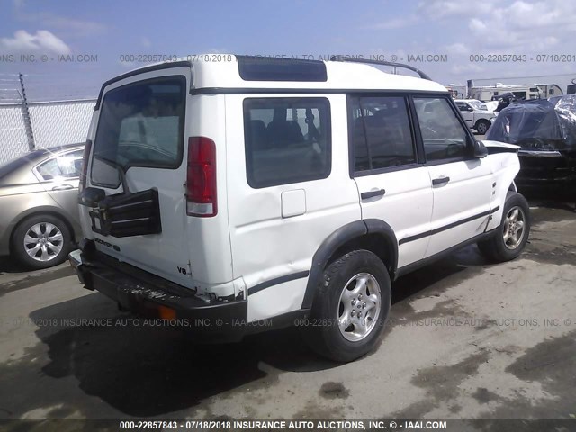 SALTY12431A715774 - 2001 LAND ROVER DISCOVERY II SE WHITE photo 4