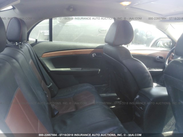 1G1ZG5E72CF134525 - 2012 CHEVROLET MALIBU LTZ 银色 照片 8