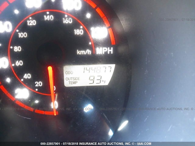 2T1KR32E85C361238 - 2005 TOYOTA COROLLA MATRIX XR RED photo 7