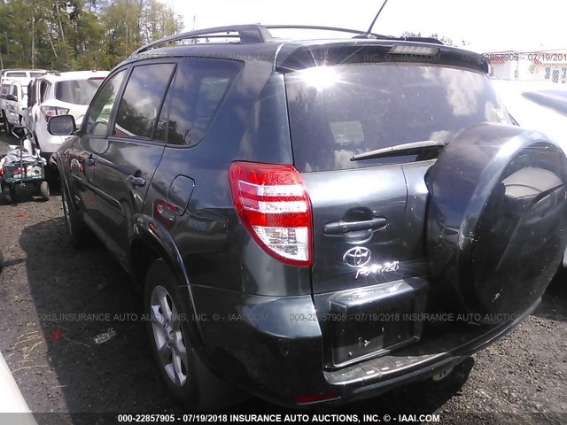 JTMBK31V39D000935 - 2009 TOYOTA RAV4 LIMITED GREEN photo 3