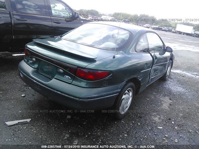 3FAKP1134XR104526 - 1999 FORD ESCORT ZX2/COOL/HOT GREEN photo 4