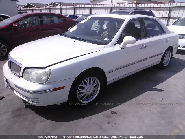 KMHFU45E65A390531 - 2005 HYUNDAI XG 350 WHITE photo 2