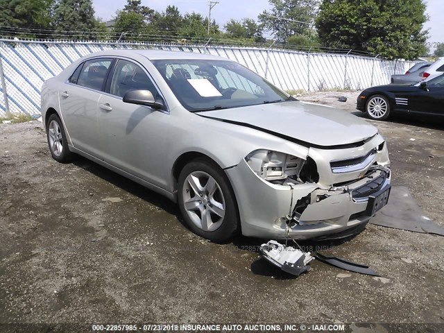 1G1ZB5EB6AF144295 - 2010 CHEVROLET MALIBU LS TAN photo 1